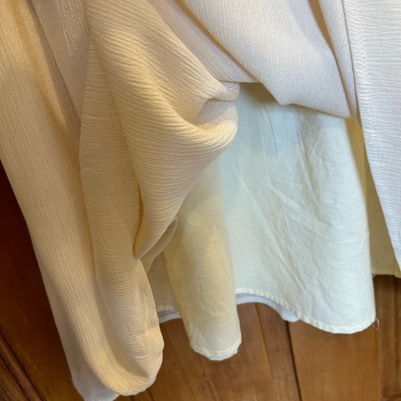 Hem & Thread Cream Dress - Picture 6 of 11